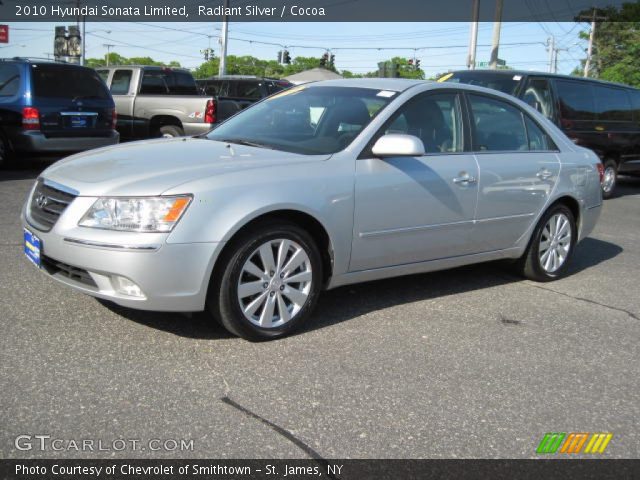 2010 Hyundai Sonata Limited in Radiant Silver