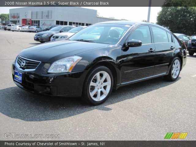 2008 Nissan Maxima 3.5 SE in Super Black