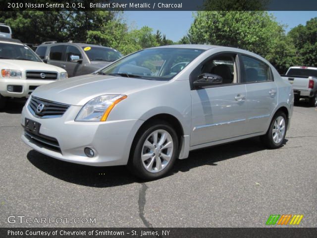 2010 Nissan Sentra 2.0 SL in Brilliant Silver Metallic