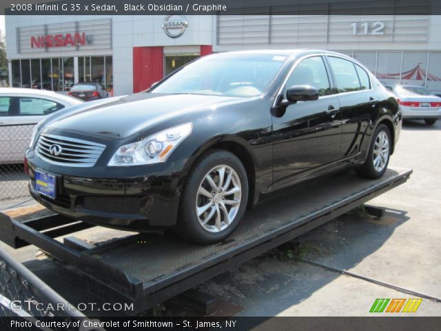 2008 Infiniti G 35 x Sedan in Black Obsidian