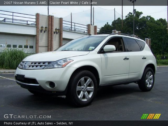 2007 Nissan Murano S AWD in Glacier Pearl White