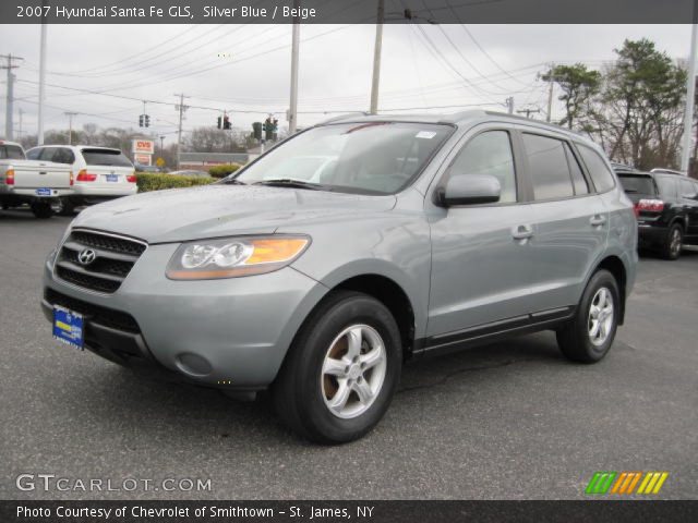 2007 Hyundai Santa Fe GLS in Silver Blue