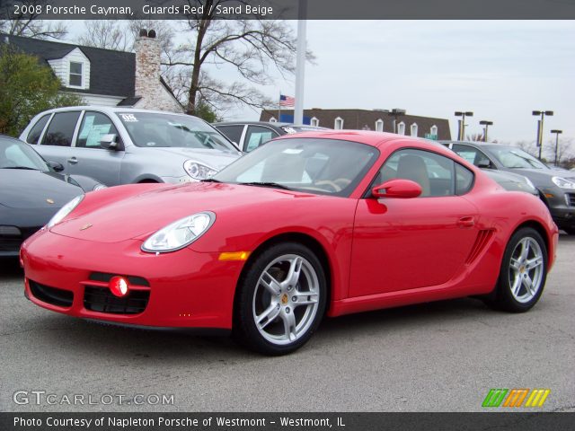 2008 Porsche Cayman  in Guards Red