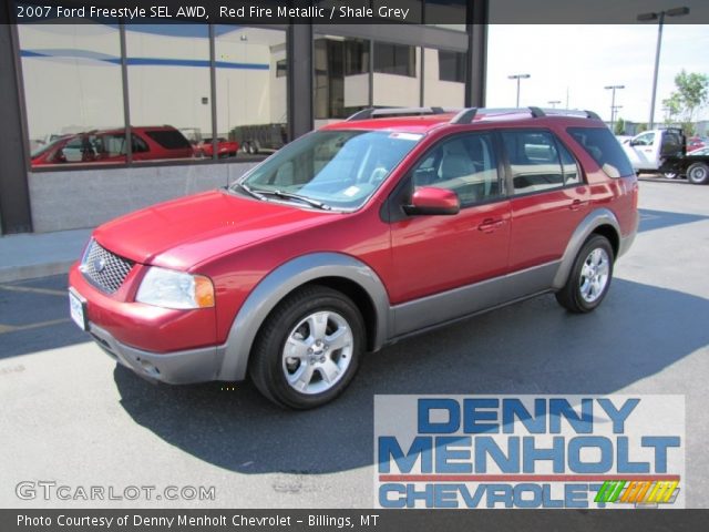 2007 Ford Freestyle SEL AWD in Red Fire Metallic