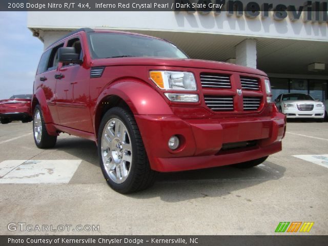2008 Dodge Nitro R/T 4x4 in Inferno Red Crystal Pearl