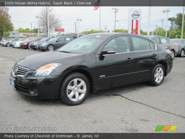 2009 Nissan Altima Hybrid in Super Black