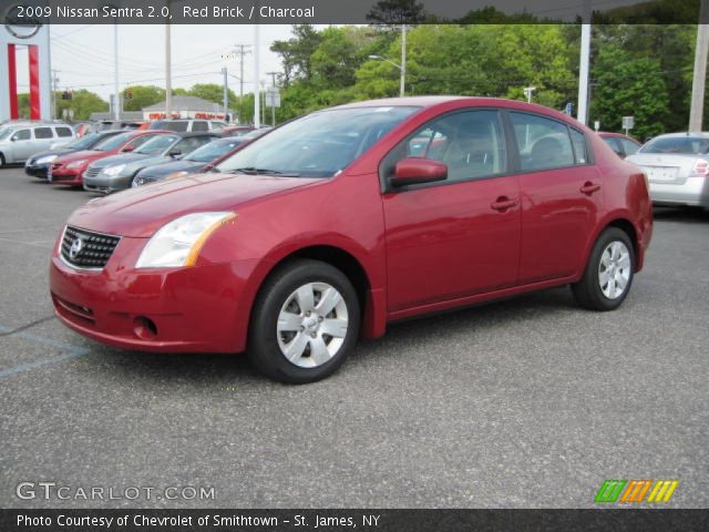 2009 Nissan Sentra 2.0 in Red Brick