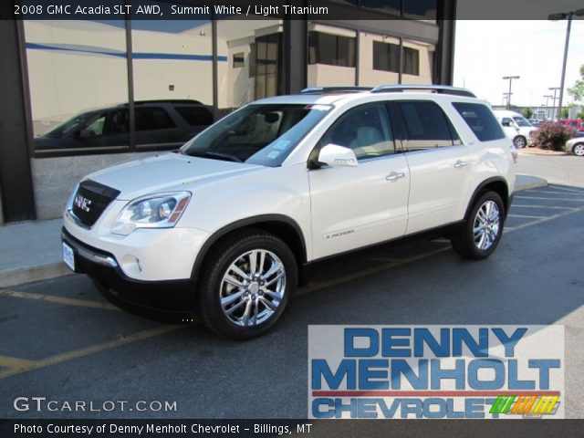 2008 GMC Acadia SLT AWD in Summit White
