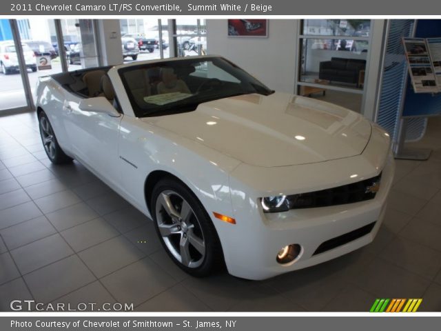 2011 Chevrolet Camaro LT/RS Convertible in Summit White