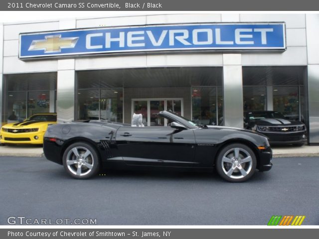 2011 Chevrolet Camaro SS Convertible in Black
