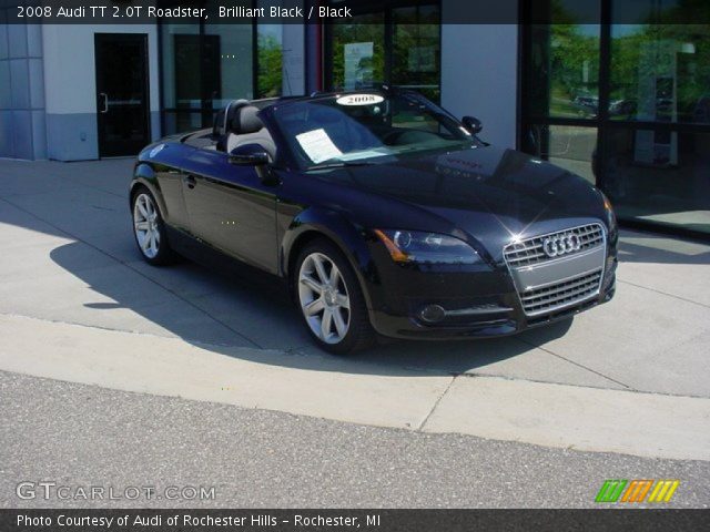 2008 Audi TT 2.0T Roadster in Brilliant Black