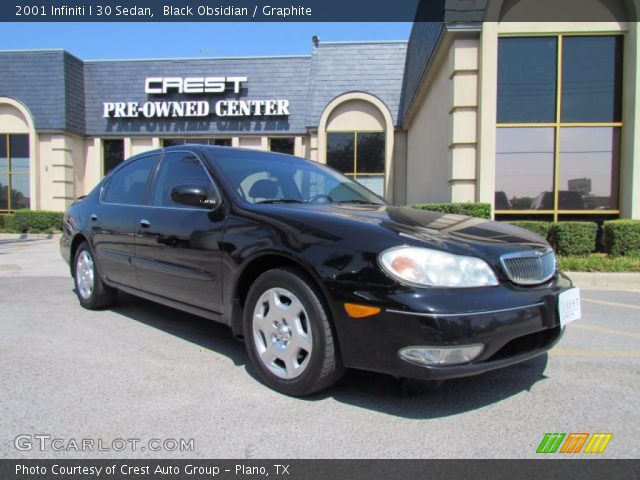 2001 Infiniti I 30 Sedan in Black Obsidian