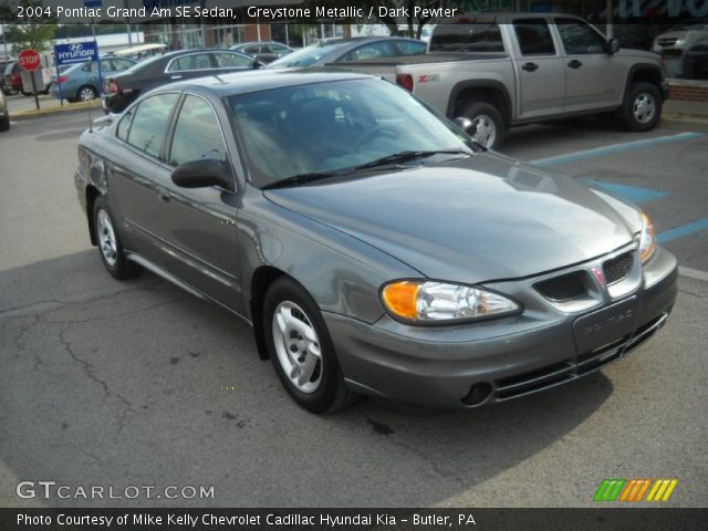 2004 Pontiac Grand Am SE Sedan in Greystone Metallic