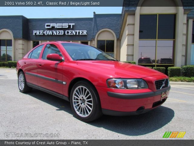2001 Volvo S60 2.4T in Classic Red