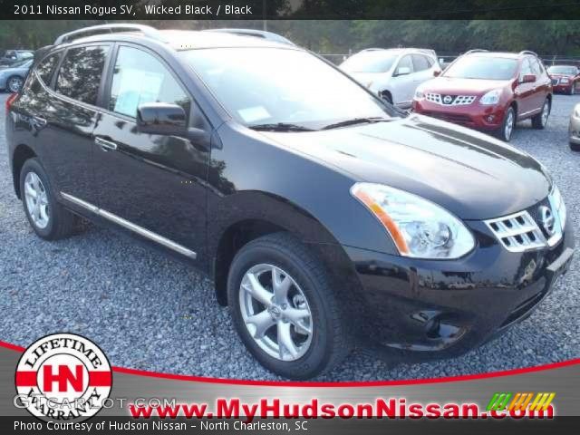2011 Nissan Rogue SV in Wicked Black