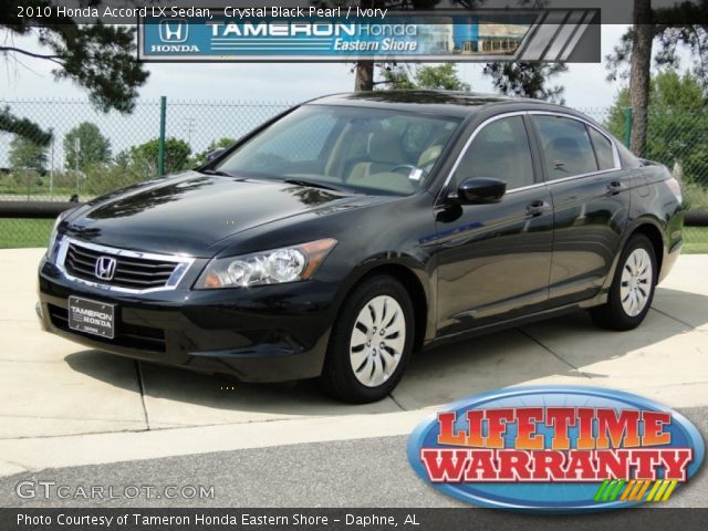 2010 Honda accord lx black #7