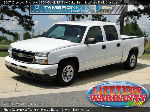 2007 Chevrolet Silverado 1500 Classic LS Crew Cab in Summit White