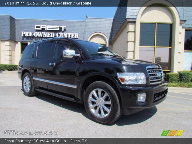 2010 Infiniti QX 56 in Liquid Onyx Black