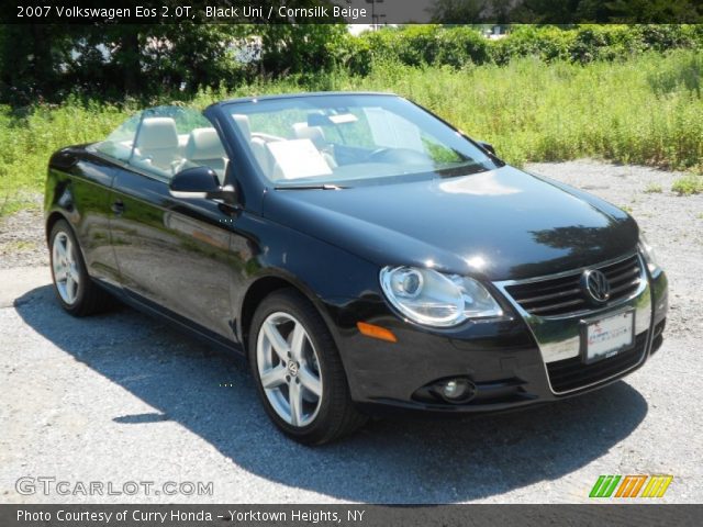 2007 Volkswagen Eos 2.0T in Black Uni