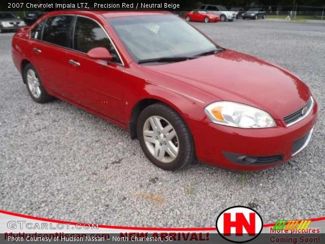 2007 Chevrolet Impala LTZ in Precision Red