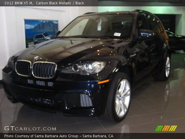 2012 BMW X5 M  in Carbon Black Metallic