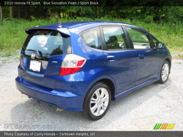 2010 Honda Fit Sport in Blue Sensation Pearl