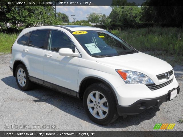 2007 Honda CR-V EX-L 4WD in Taffeta White