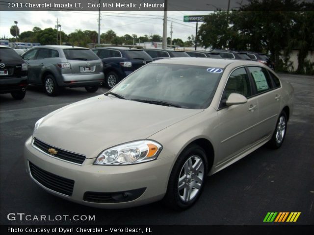 2011 Chevrolet Impala LT in Gold Mist Metallic