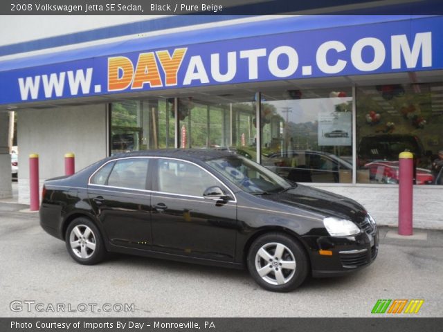 2008 Volkswagen Jetta SE Sedan in Black
