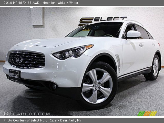 2010 Infiniti FX 35 AWD in Moonlight White