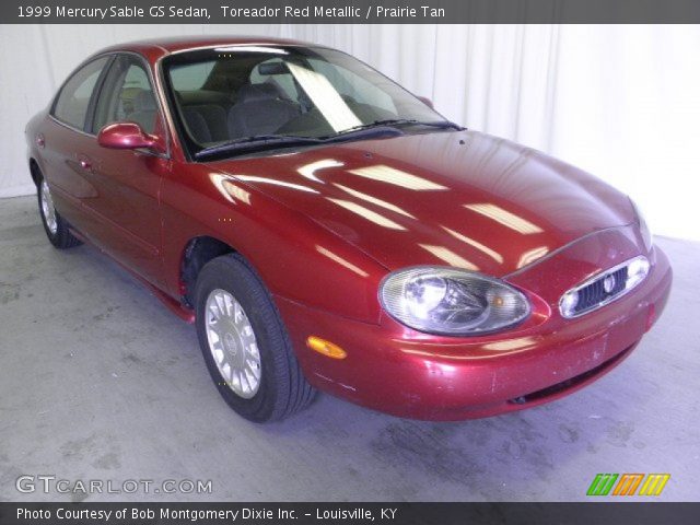 1999 Mercury Sable GS Sedan in Toreador Red Metallic