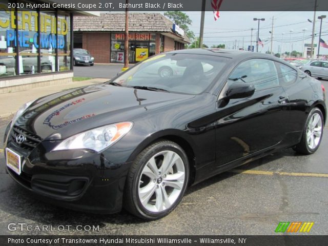 2010 Hyundai Genesis Coupe 2.0T in Bathurst Black
