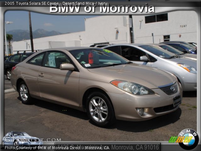 2005 Toyota Solara SE Coupe in Desert Sand Mica