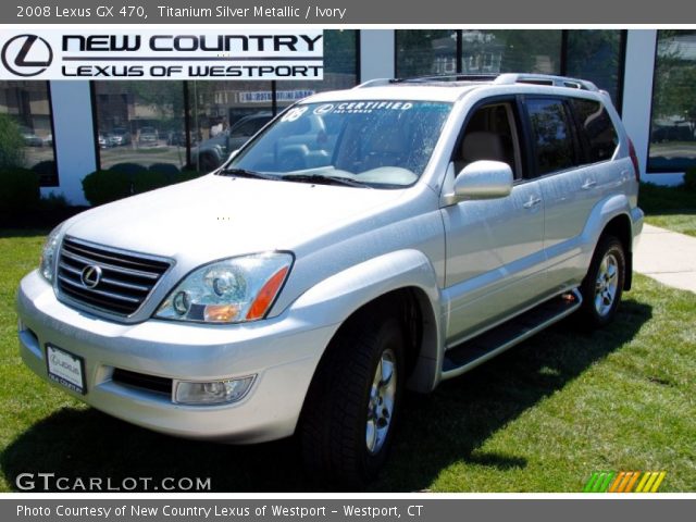2008 Lexus GX 470 in Titanium Silver Metallic
