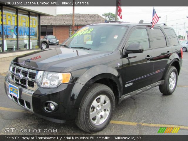 2008 Ford Escape Limited 4WD in Black