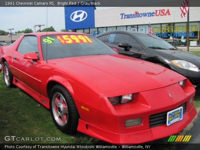 1991 Chevrolet Camaro RS in Bright Red