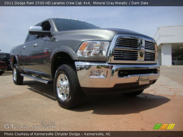 2011 Dodge Ram 2500 HD Laramie Crew Cab 4x4 in Mineral Gray Metallic