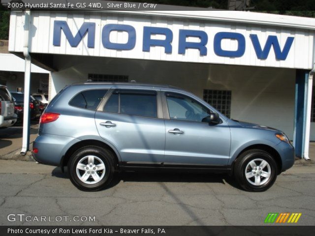 2009 Hyundai Santa Fe GLS 4WD in Silver Blue