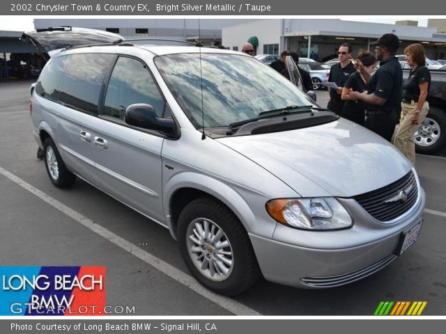 2002 Chrysler Town & Country EX in Bright Silver Metallic