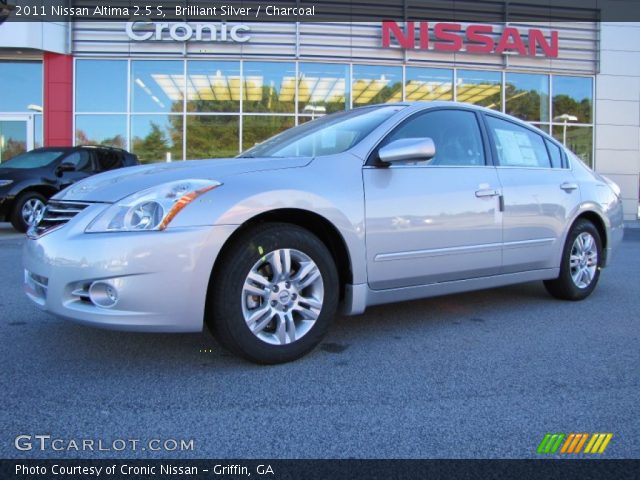 2011 Nissan Altima 2.5 S in Brilliant Silver