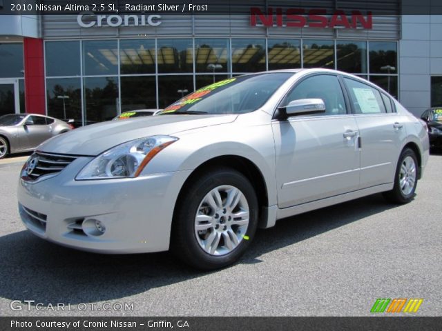 2010 Nissan Altima 2.5 SL in Radiant Silver