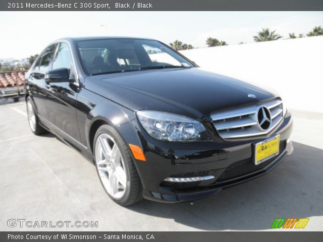 2011 Mercedes-Benz C 300 Sport in Black