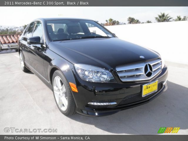 2011 Mercedes-Benz C 300 Sport in Black