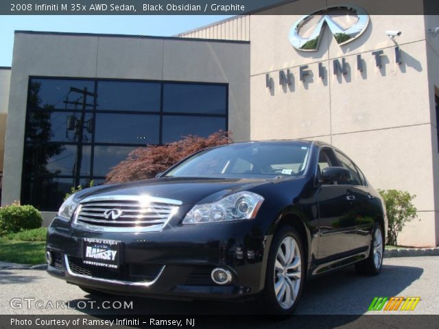 2008 Infiniti M 35x AWD Sedan in Black Obsidian