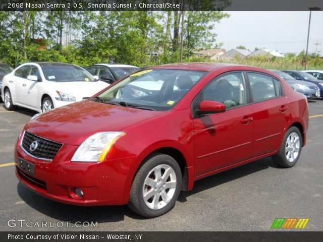 2008 Nissan Sentra 2.0 S in Sonoma Sunset