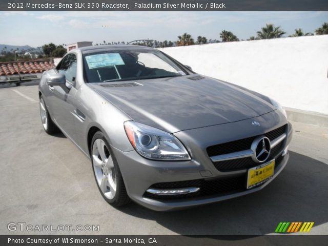 2012 Mercedes-Benz SLK 350 Roadster in Paladium Silver Metallic