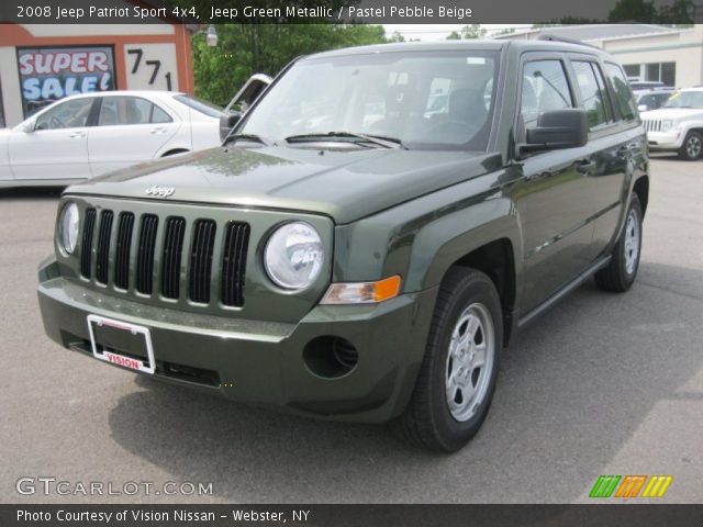 2008 Jeep Patriot Sport 4x4 in Jeep Green Metallic