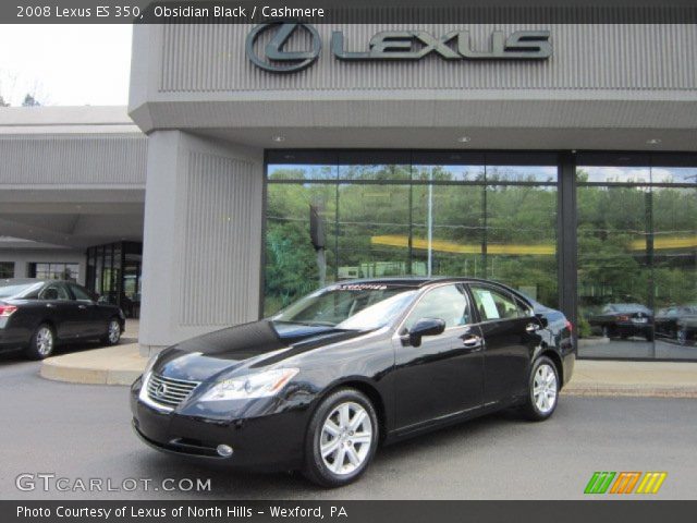 2008 Lexus ES 350 in Obsidian Black