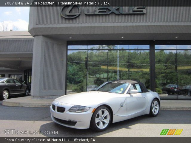 2007 BMW Z4 3.0i Roadster in Titanium Silver Metallic