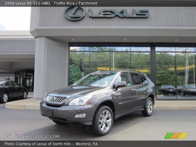 2009 Lexus RX 350 AWD in Truffle Mica